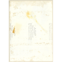 Roger Vadim With Unidentified Woman (Vintage Press Photo 1960s)