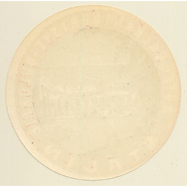 Stalin / Bulgaria: Hotel Balkantouriste (Vintage Luggage Label 1950s)