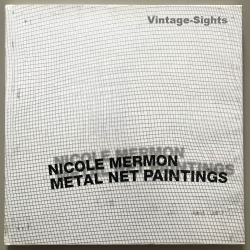Nicole Merman: Metal Net Paintings (Rare Graphic Design / Art Book 2009)