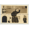 87541 Berghaus Iseler - Oberjoch / Germany (Vintage Photo B/W ~1940s/1950s)