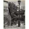 Serge de Sazo: Paris - Rue Saint Vicent 'Le Lapin Agile' (Vintage Photo 1960s)