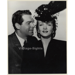 Marlene Dietrich & Fred MacMurray: The Lady Is Willing (1942) (Vintage Press Photo 1970s/1980s)