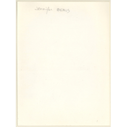 Jennifer Beals 'Flashdance' (Vintage Press Photo 1983)