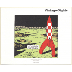 Tintin - Marché Sur La Lune*3 (Lithography Hergé Moulinsart 2010)