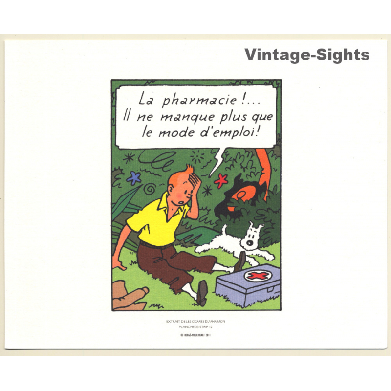 Tintin - Les Cigars Du Pharaon*2 (Lithography Hergé Moulinsart 2011) Tintin - Les Cigars Du Pharaon*2 (Lithography Hergé Moulinsart 2011)