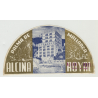 Hotel Alcina Royal - Palma de Mallorca / Spain (Vintage Luggage Label)
