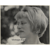 Jerri Bram (1942): Portrait Of Natural Blonde Female With Bob (Vintage Photo ~1970s)