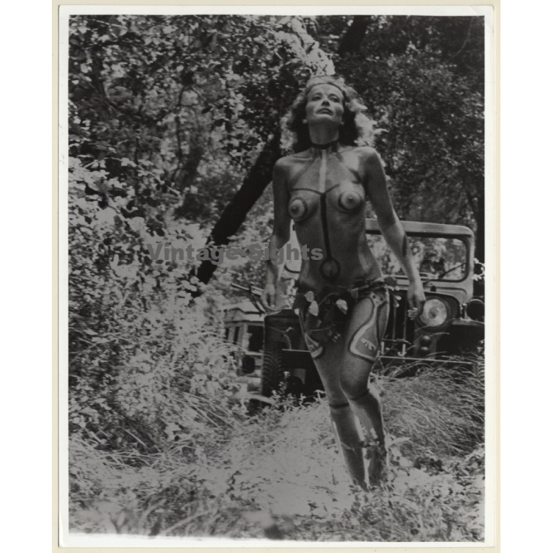 Naked Margit Evelyn Newton In 'Hell Of The Living Dead' (Vintage Movie Still 1980)