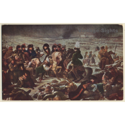 Baron A.J. Gros: Napoleon At The Battle Of Eylau (Vintage PC ~1910s)