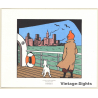 Tintin En Amérique *3 (Lithography Hergé Moulinsart 2011)