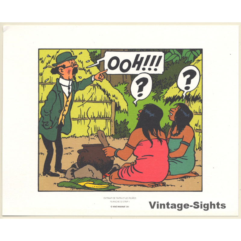 Tintin Et Les Picaros *1 (Lithography Hergé Moulinsart 2011) Tintin Et Les Picaros *1 (Lithography Hergé Moulinsart 2011)