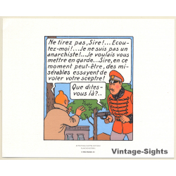 Tintin: Le Sceptre D'Ottokar *3 (Lithography Hergé Moulinsart 2011)
