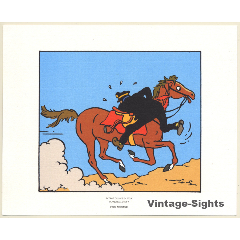 Tintin: Coke En Stock *2 (Lithography Hergé Moulinsart 2011) Tintin: Coke En Stock *2 (Lithography Hergé Moulinsart 2011)