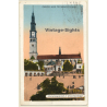 Tschentstochau / Schlesien: Breslau Kreuzburg Kattowitz Bahnpost (Vintage PC 1946)