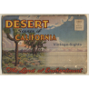 USA: Desert Scenes Of California (Vintage Leporello PC ~1940s)