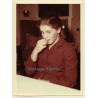 Snapshot: Shy Girl Looking At Camera (Vintage Photo GDR ~1970s)