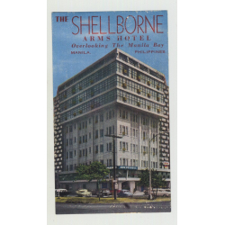 The Shellborne Arms Hotel - Manila / Philippines (Vintage Luggage Label)
