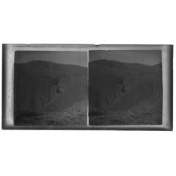 Cinti / Bolivia: En Plena Cordillera / Andes Mountains (Vintage Stereo Glass Plate 1921)
