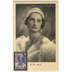 S.M. Astrid - Reine Des Belges - Queen Astrid (Vintage PC)