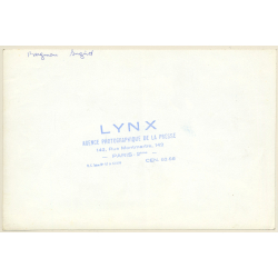 Great Take: Ingrid Bergman At Gala (Vintage Press Photo 1960s)