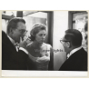 Milan: Ingrid Bergman, Rene Floriot & Lars Schmidt (Vintage Press Photo 1959)