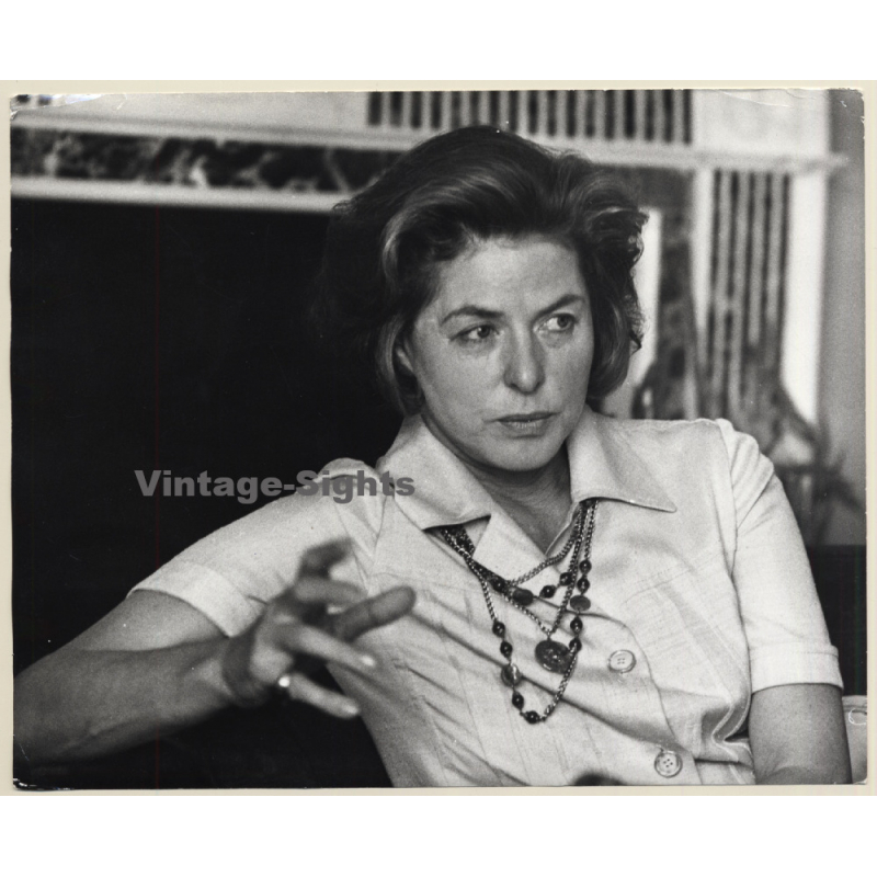 The New Ingrid Bergman / K.H. Seuffert (Vintage Press Photo 1960s)