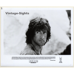 Sylvester Stallone: Rambo - First Blood Part II *2 / Movie Still (Vintage Photo 1985)