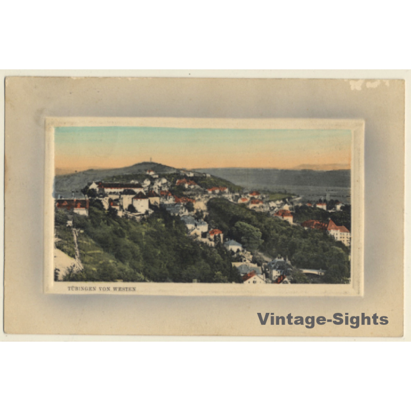 Germany: Tübingen Von Westen (Vintage PC 1910)
