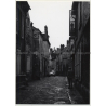 60300 Senlis: Street Scene In Old Town / Oldtimer (Vintage Photo France B/W 1963)