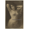 Bernhard Zickendraht: Erblüht (1896) - Nude (Vintage RPPC)