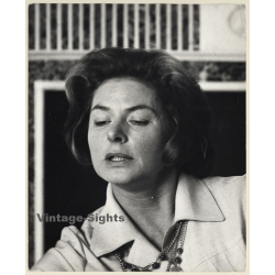 The New Ingrid Bergman / K.H. Seuffert (Vintage Press Photo ~1960s)