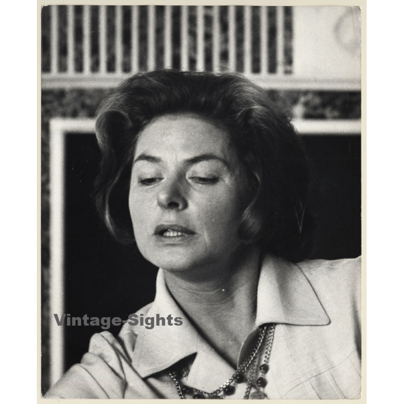 Ingrid Bergman, Four Page Vintage Clipping, a