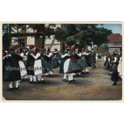 Gruss Aus Hessen - Schwälmertanz *1 / Traditional Costume (Vintage PC 1909)