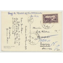 Baalbeck / Lebanon: Chapiteau Du Temple De Bacchus (Vintage Photo PC B/W)