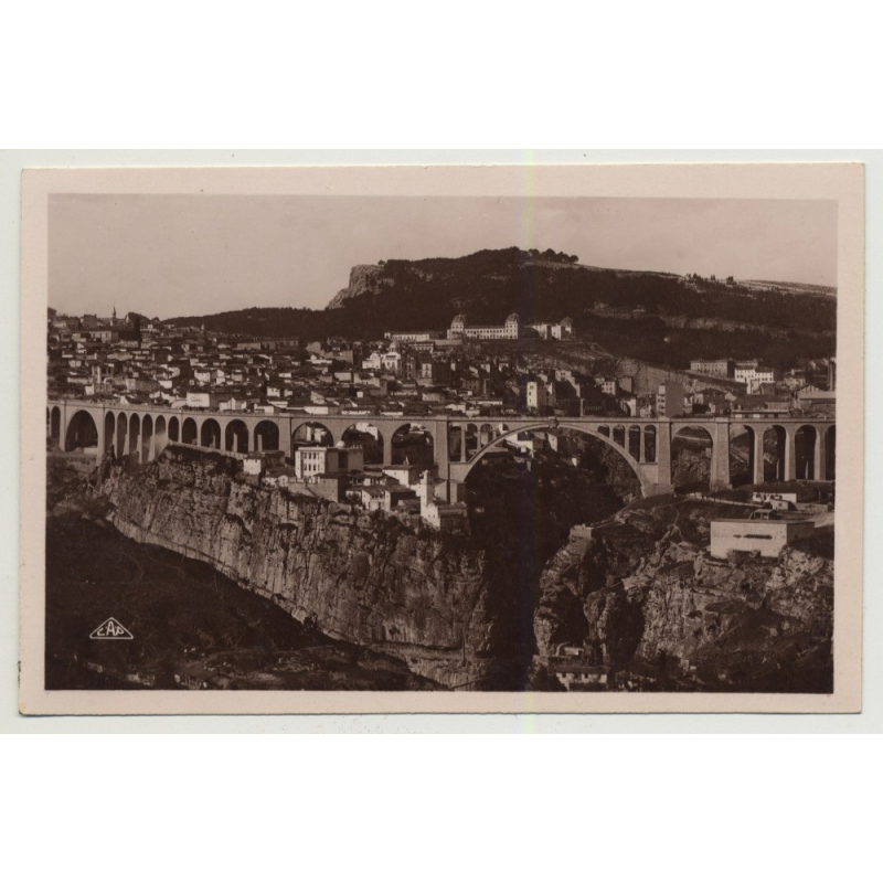 Algier / Constantine: Panorama Pris de la Route de Setif (Vintage Photo PC B/W C.A.P.)