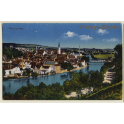 Kempten - Allgäu / Germany: Stadt Panorama (Vintage PC ~1920s)