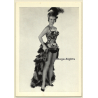 Pin-up Girl *13 / French Can-Can Costume (Vintage Trading Card ~1950s)
