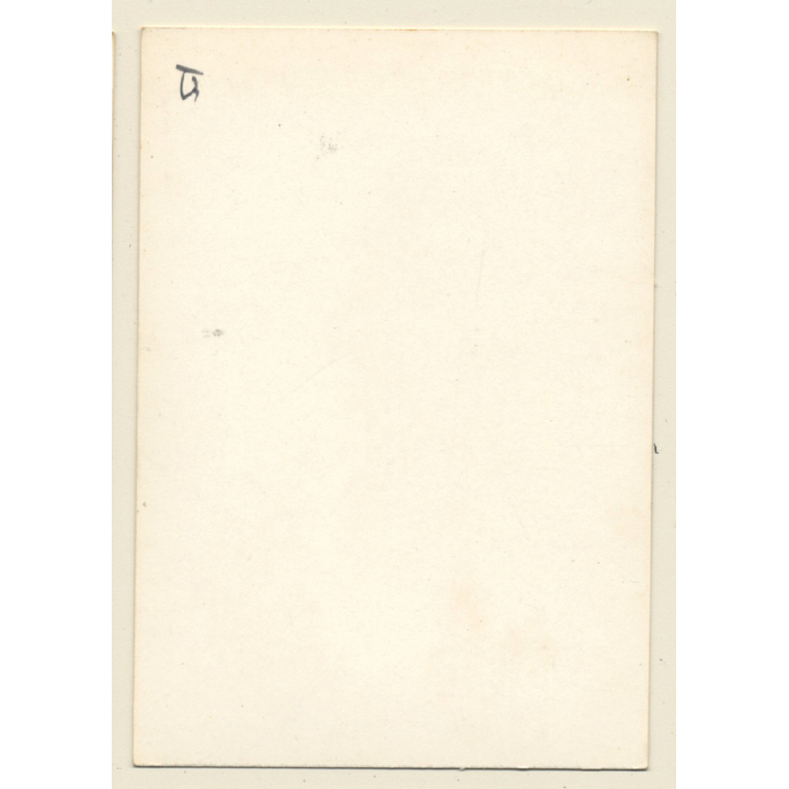 Pin-up Girl *21 / Short Jumper Dress (Vintage Trading Card ~1950s)