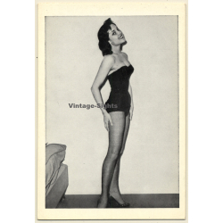 Pin-up Girl *22 / Skinny - Smile (Vintage Trading Card ~1950s)