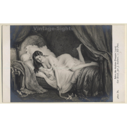 J. Scalbert: Gai Réveil - Salon Des Artistes Francais 1910 / Nude Art (Vintage RPPC)