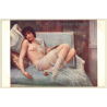 G. Seignac: Indolence - Salon De Paris / Nude Art (Vintage PC ~1910s/1920s)