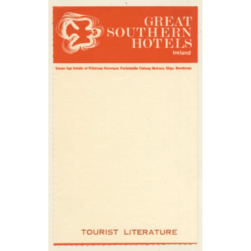 Ireland: Great Southern Hotels (Vintage Luggage Label)