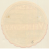 Lazne / Czechia: Velichovky U Jaromere (Vintage Luggage Label)