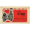 Arica / Chile: Hotel El Paso (Vintage Luggage Label)