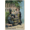 München: Kinder In Mönchskutten Stossen Mit Bierkrügen An (Vintage PC 1925)