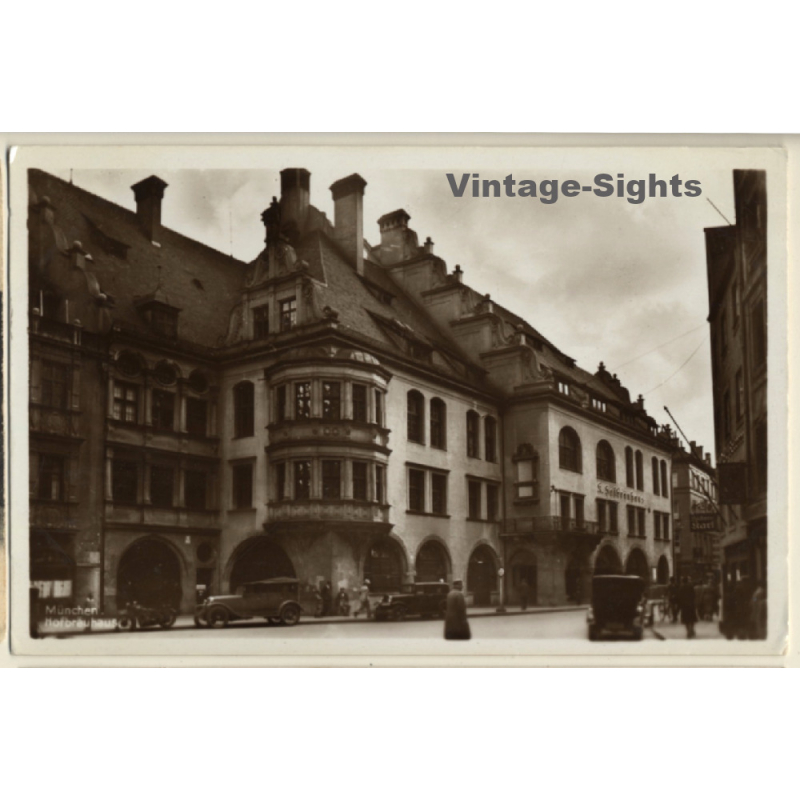 München: Hofbräuhaus - Brewery - Beer (Vintage RPPC 1920s) München: Hofbräuhaus - Brewery - Beer (Vintage RPPC 1920s)