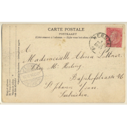 Herstal - Liège / Belgium: Château Rouge (Vintage PC 1904)
