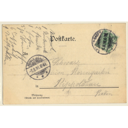 Baden-Baden / Germany: Café Und Luftkur Hotel Grethel (Vintage PC 1898)