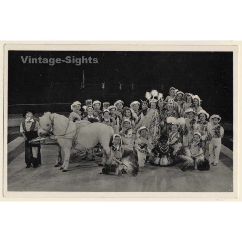 C.H. Schäfers Circus Stadt Lilliput *2 / Human Zoo (Vintage PC ~1940s) C.H. Schäfers Circus Stadt Lilliput *2 / Human Zoo (Vintage PC ~1940s)