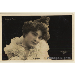 Reutlinger: Carmen De Villers / Casino De Paris (Vintage RPPC 1900s)